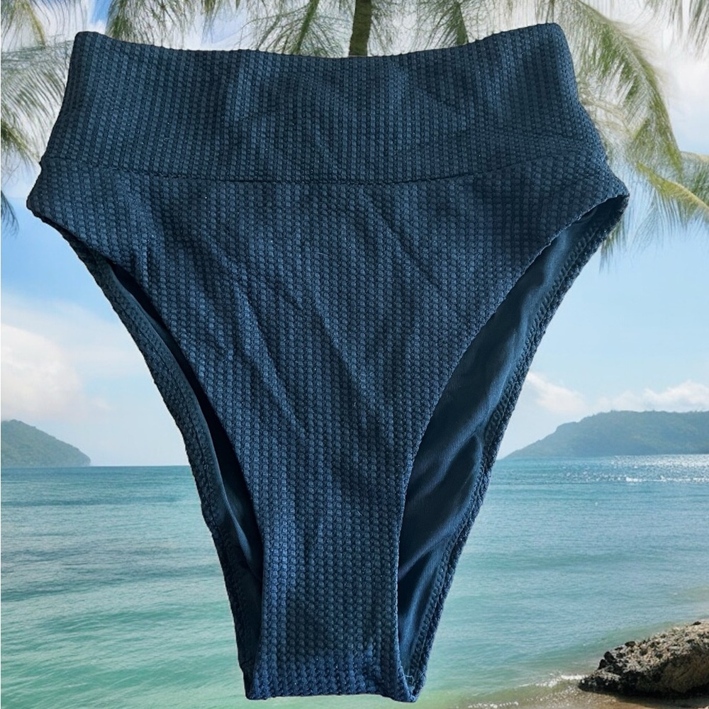 Aerie cheeky high cut bikini bottom
